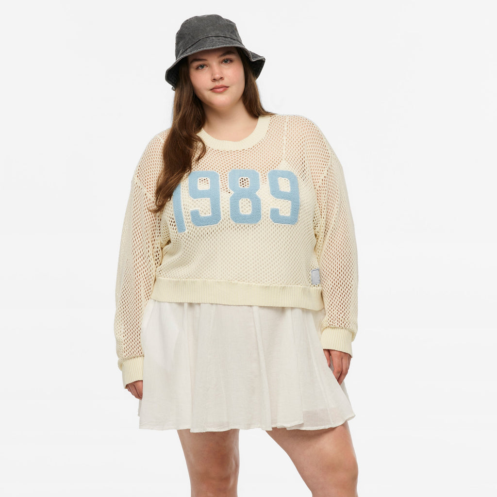 1989 Mesh Long Sleeve Top