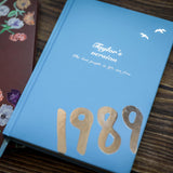1989 Blue Hard Cover Notebooks