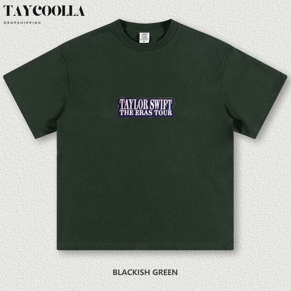 Eras Tour Embroidery Multicolor T-shirt  - Wear Your Fandom Story