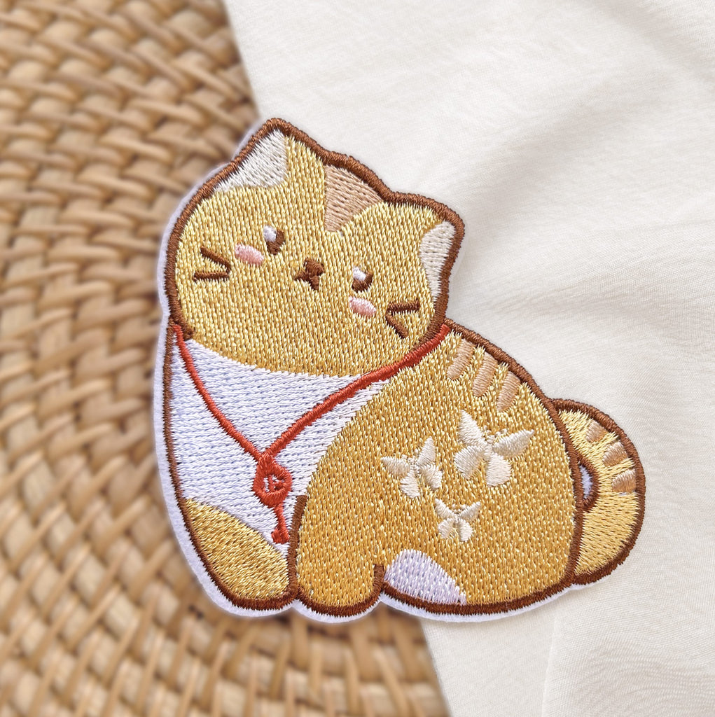 CAT TOUR Inspried Embroidery Patches