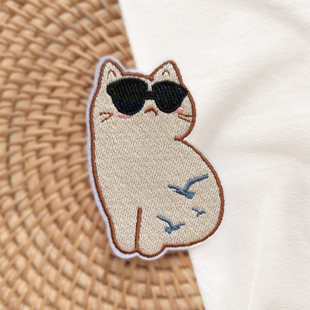 CAT TOUR Inspried Embroidery Patches