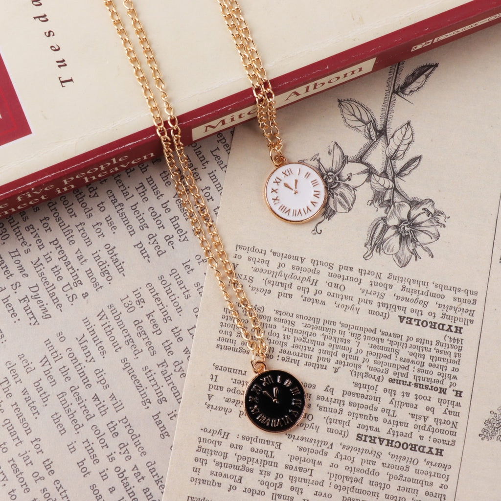 Clock MIidnights Inspired Necklace