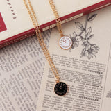 Clock MIidnights Inspired Necklace