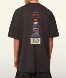 Eras Tour Embroidery Multicolor T-shirt  - Wear Your Fandom Story
