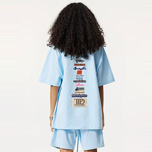 Eras Tour Embroidery Multicolor T-shirt  - Wear Your Fandom Story