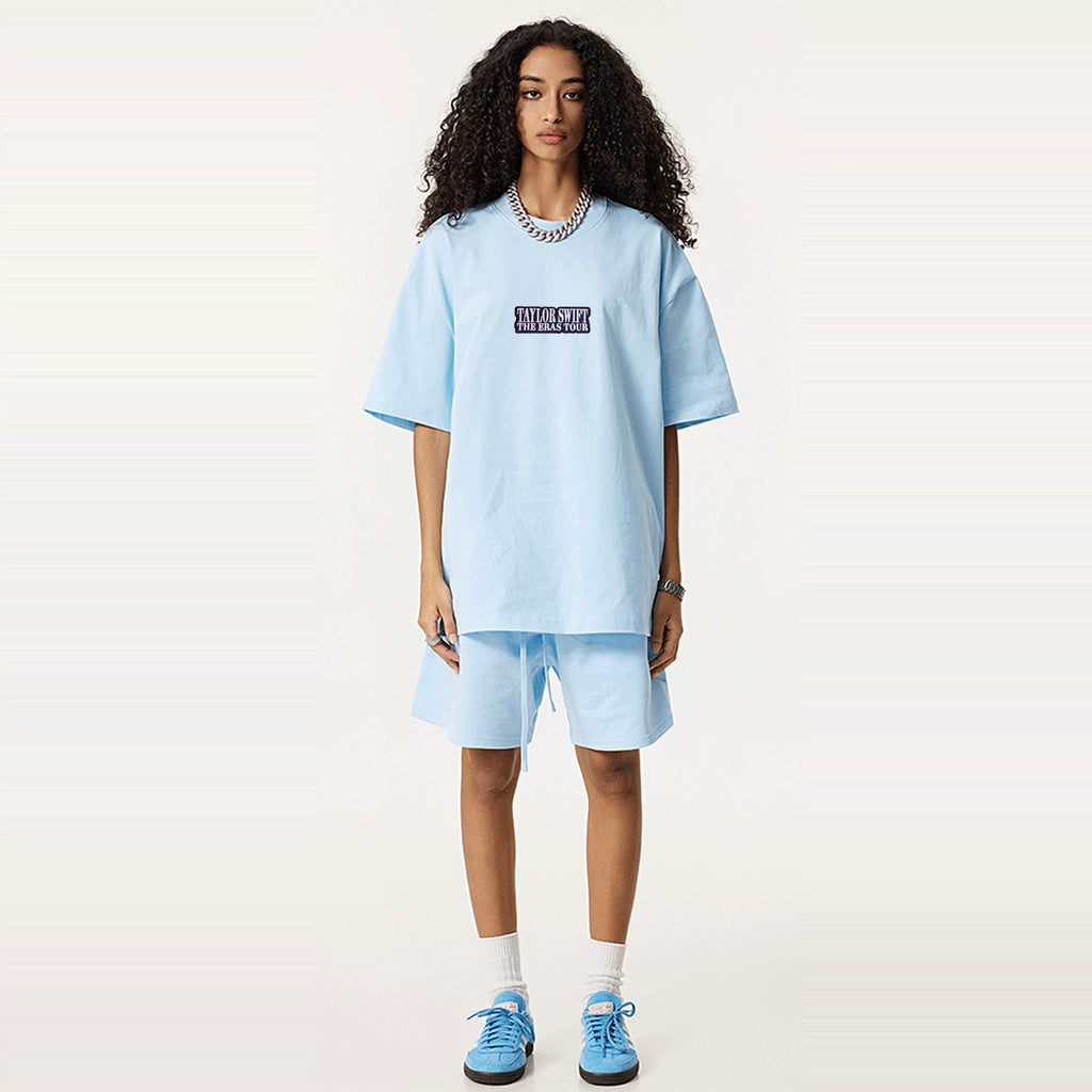 Eras Tour Embroidery Multicolor T-shirt  - Wear Your Fandom Story