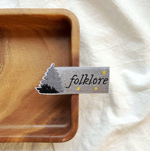 Folklore with Tree Inspried Embroidery Patch