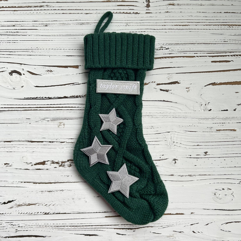 Folklore Knitted Christmas Stocking