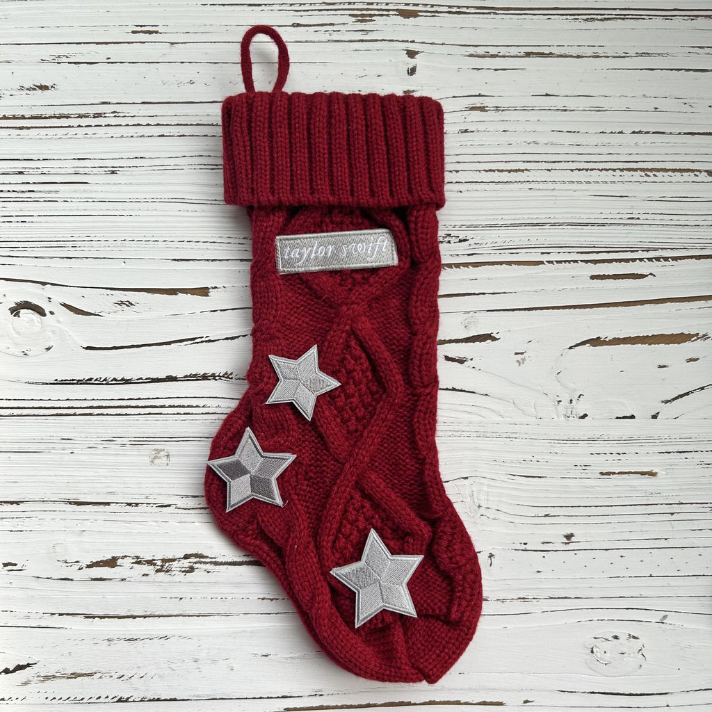 Folklore Knitted Christmas Stocking