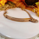 Folklore Rose Gold Bracelet