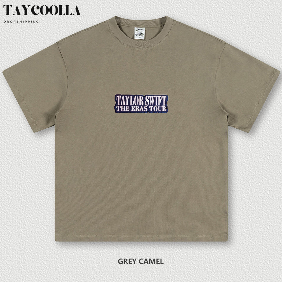 Eras Tour Embroidery Multicolor T-shirt  - Wear Your Fandom Story