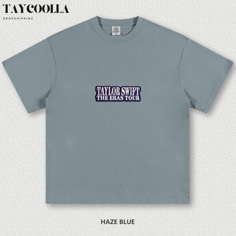 Eras Tour Embroidery Multicolor T-shirt  - Wear Your Fandom Story