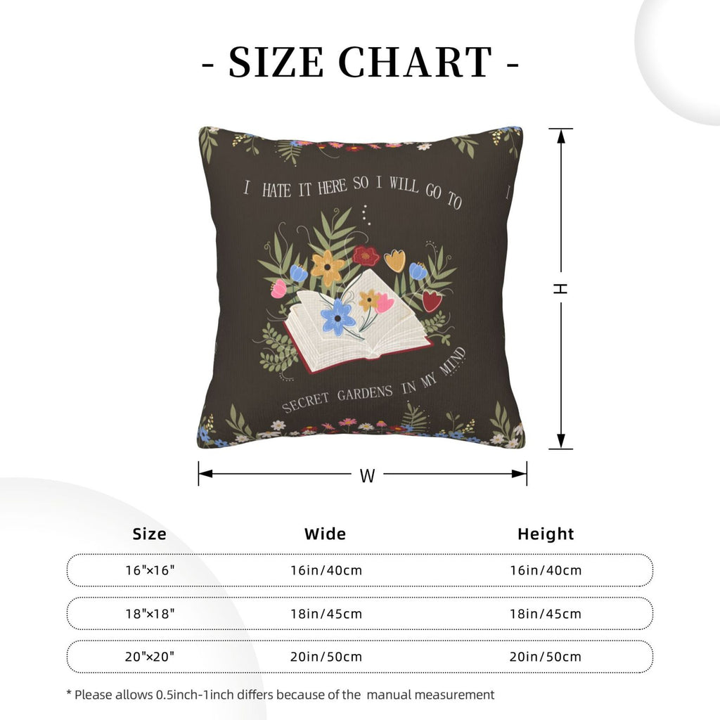 I Hate It Here lyrics Throw Pillows Case