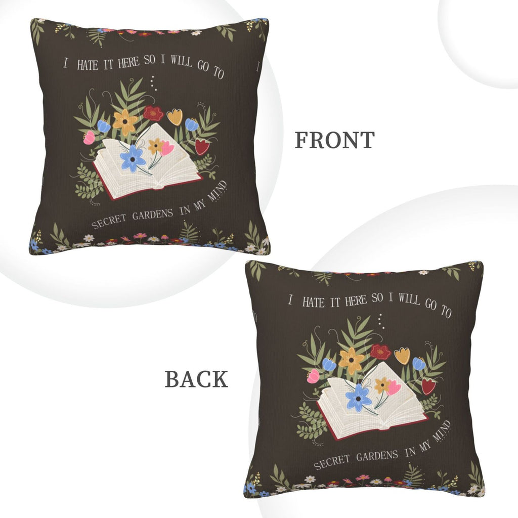 I Hate It Here lyrics Throw Pillows Case
