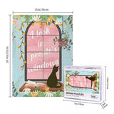 I Look in People's Windows Wooden Puzzle with 500 pieces