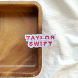 Pink TS Embroidery Patch