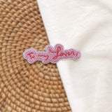To My Lover Embroidery Patch