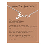 Lover Inspired Friendship Necklace