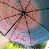 Pink Umbrella Lover Inspired