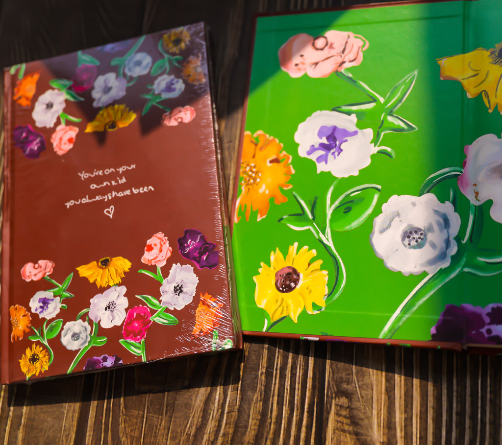 Eras Tour Piano Floral Notebook – "You're On Your Own Kid" Edition