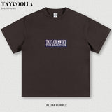 Eras Tour Embroidery Multicolor T-shirt  - Wear Your Fandom Story