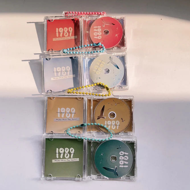 Mini Album CD NFC Keychain, 1989 Keyring Spotify Keychain Best Gifts