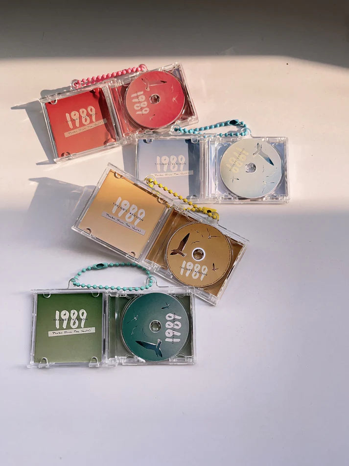 Mini Album CD NFC Keychain, 1989 Keyring Spotify Keychain Best Gifts