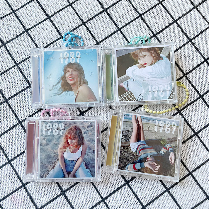 Mini Album CD NFC Keychain, 1989 Keyring Spotify Keychain Best Gifts