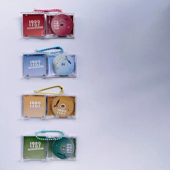 Mini Album CD NFC Keychain, 1989 Keyring Spotify Keychain Best Gifts