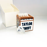 Taylor-Inspired Piano Pick Holder – 3D Printed Display with Floral Era Detail