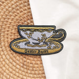 Enamel Cup Embroidery Patch