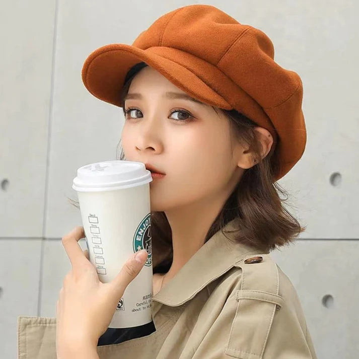 Red TV Inspired Beret Hat