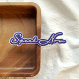 SPEAK NOW Inspried Embroidery Patch