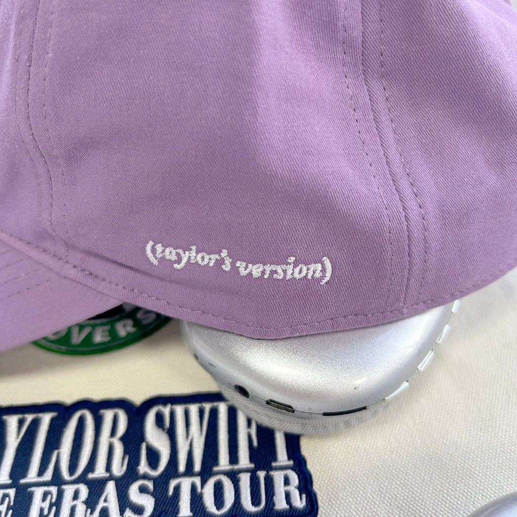 Speak Now Inspired Embroidery Purple Cap