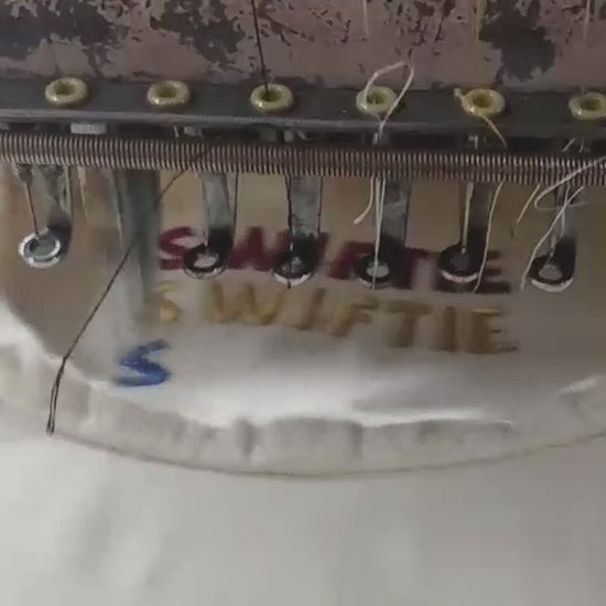 Swiftie Inspired Embroidery White Cap