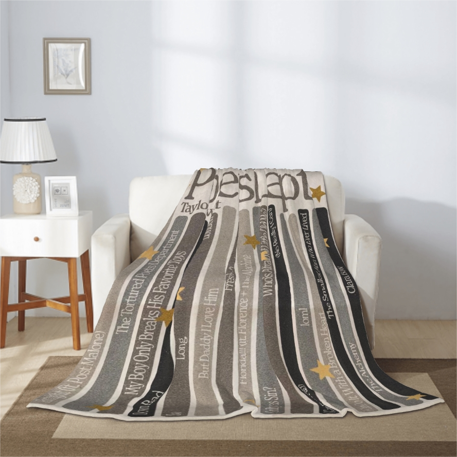 TTPD Inspired Fleece Blanket
