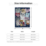 Cats Eras Tour Inspired Blanket