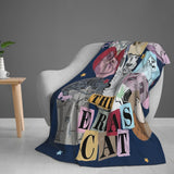 Cats Eras Tour Inspired Blanket