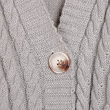 Gray Knitting Original Cardigan