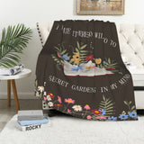 Flowers Eras Inspired Comics Blanket