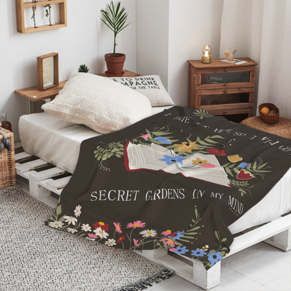 Flowers Eras Inspired Comics Blanket