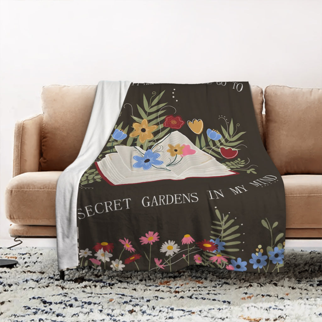 Flowers Eras Inspired Comics Blanket