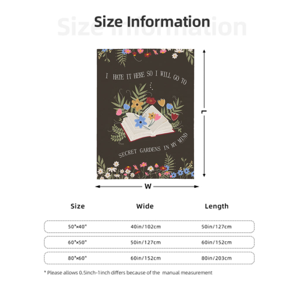 Flowers Eras Inspired Comics Blanket