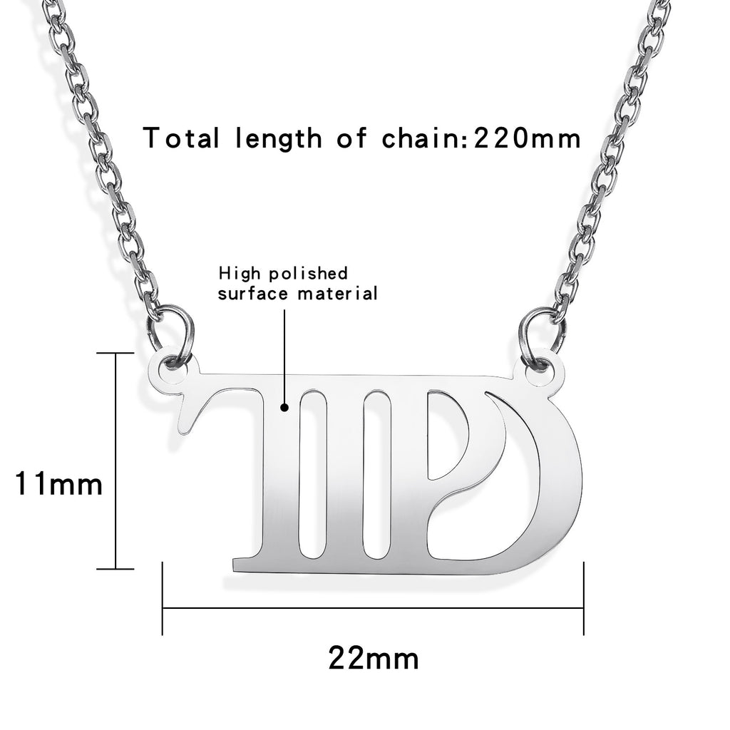 TTPD Inspired Friendship Necklace