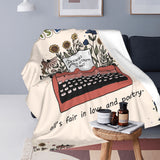 TTPD Typewriter Inspired Blanket