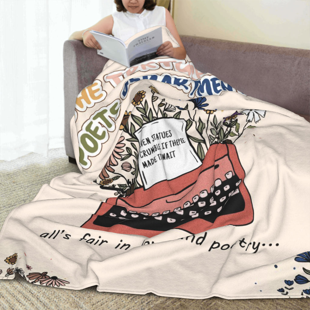 TTPD Typewriter Inspired Blanket