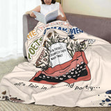 TTPD Typewriter Inspired Blanket