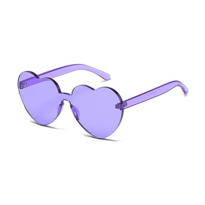 Heart Sharp Clear Glasses