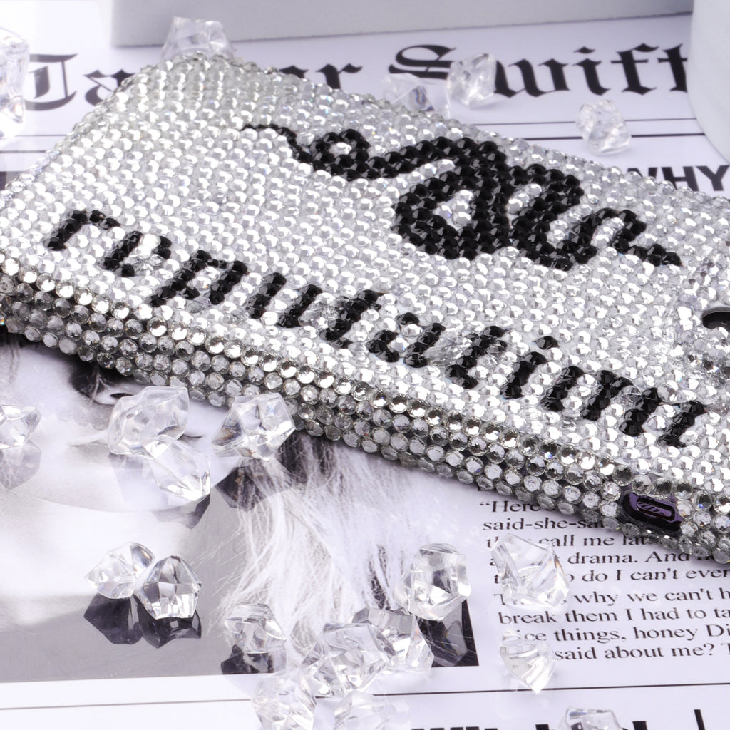 Handmade Reputation Rhinestone Iphone Case