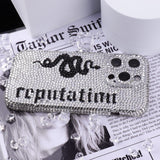 Handmade Reputation Rhinestone Iphone Case